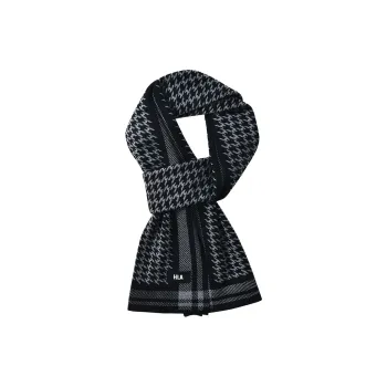 HLA Sheep Wool Polyester Acrylic Polyamide Scarves Unisex