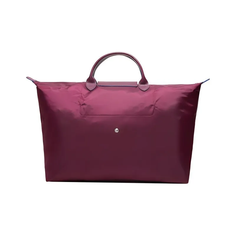 LONGCHAMP Le Pliage Fabric Travel Bag Dumpling Bag Handbag Large Size Unisex Fuchsia-5