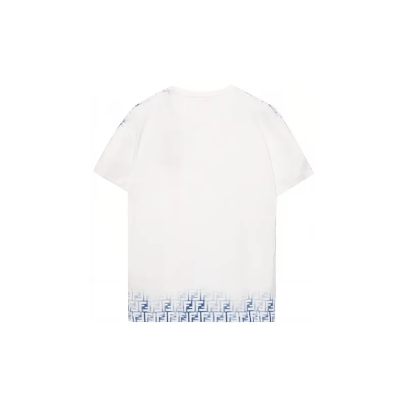FENDI T Shirts Men White-1