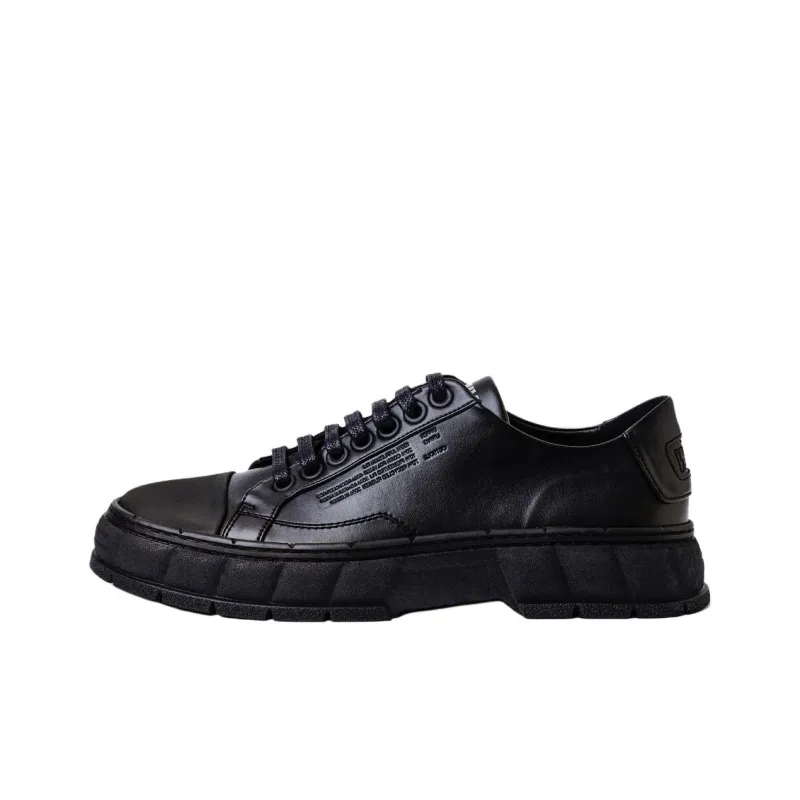VIRÓN 1968 BLACK APPLE Low Top Casual Shoes Unisex Black-0