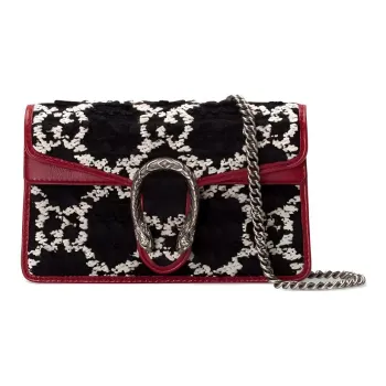 GUCCI Dionysus Suede Crossbody Bag, Shoulder Bag Women's