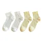 4 Pack (Flat Rim Milk White+Floral Rim Milk White+Floral Rim Yellow X2)