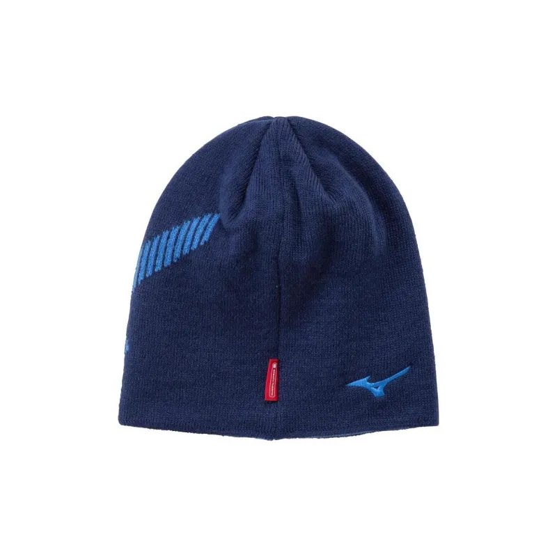 Mizuno Acrylic Polyester Synthetic Fiber Beanies Men's Blue-1