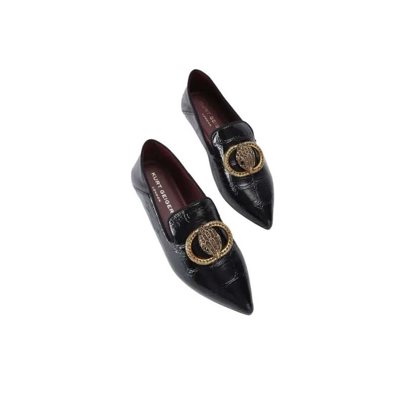Kurt Geiger London Chelsea Point Loafers Women's Black-3