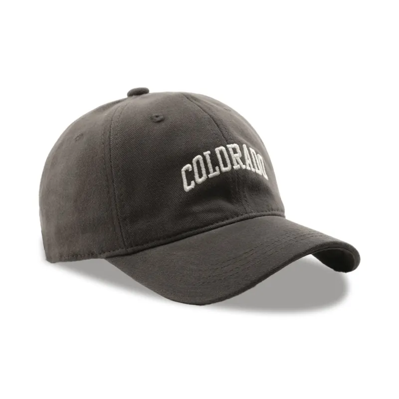 ZANC Cotton Baseball Caps Unisex Multiple Colors-1