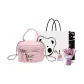Pink+Exclusive Shopping Bag+Greeting Card+Dried Flower