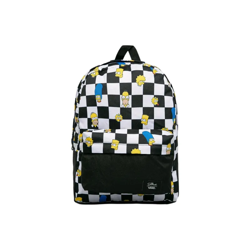 Vans The Simpsons The Simpsons Collaboration Old Skool Polyester Backpack Regular Unisex Black-0