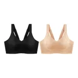 2 Pack (Black+Skin)