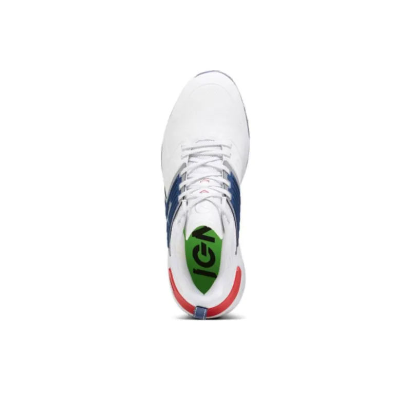 PUMA IGNITE Anti Slip Wear Resistant Low Top Golf Shoes Men's Blue White-3