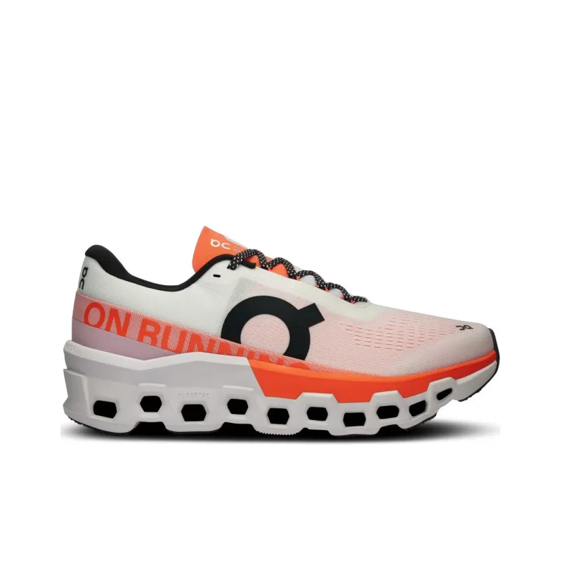 On Running CloudmOnster 2 White Flame-1