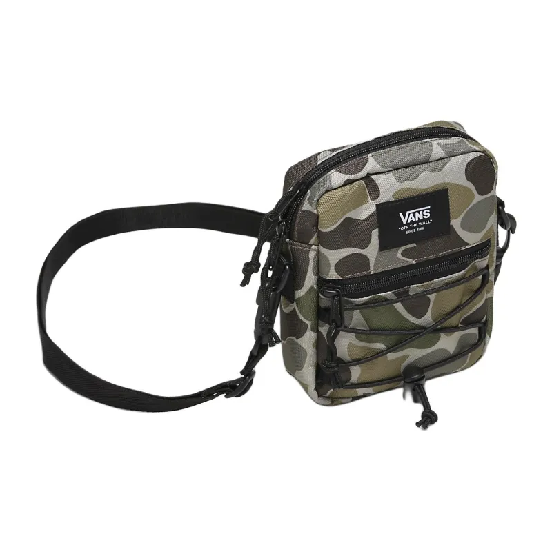 Vans Polyester Shoulder Bag, Crossbody Bag Unisex Army Green-0