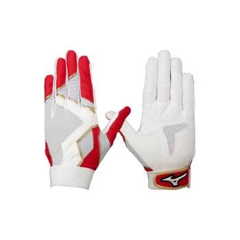 Mizuno Synthetic Leather Nylon Polyester Polyurethane Gloves Unisex Multicolor