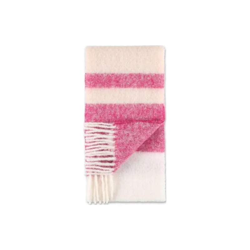 MARNI Mohair Knit Scarves Women's Pink-2