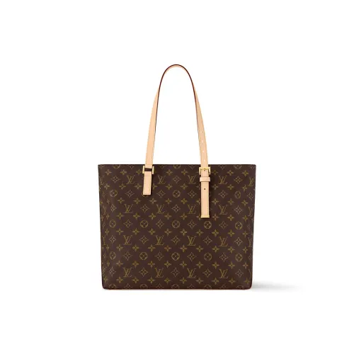 LOUIS VUITTON Sac Mezzo Monogram Tote Shoulder Bag