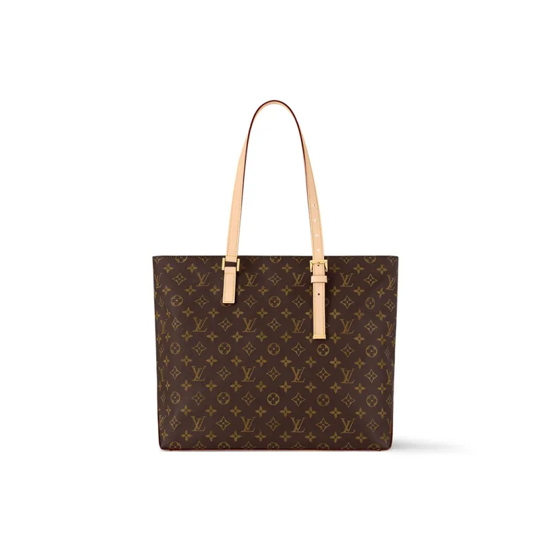 LOUIS VUITTON Sac Mezzo Monogram Tote Shoulder Bag-0