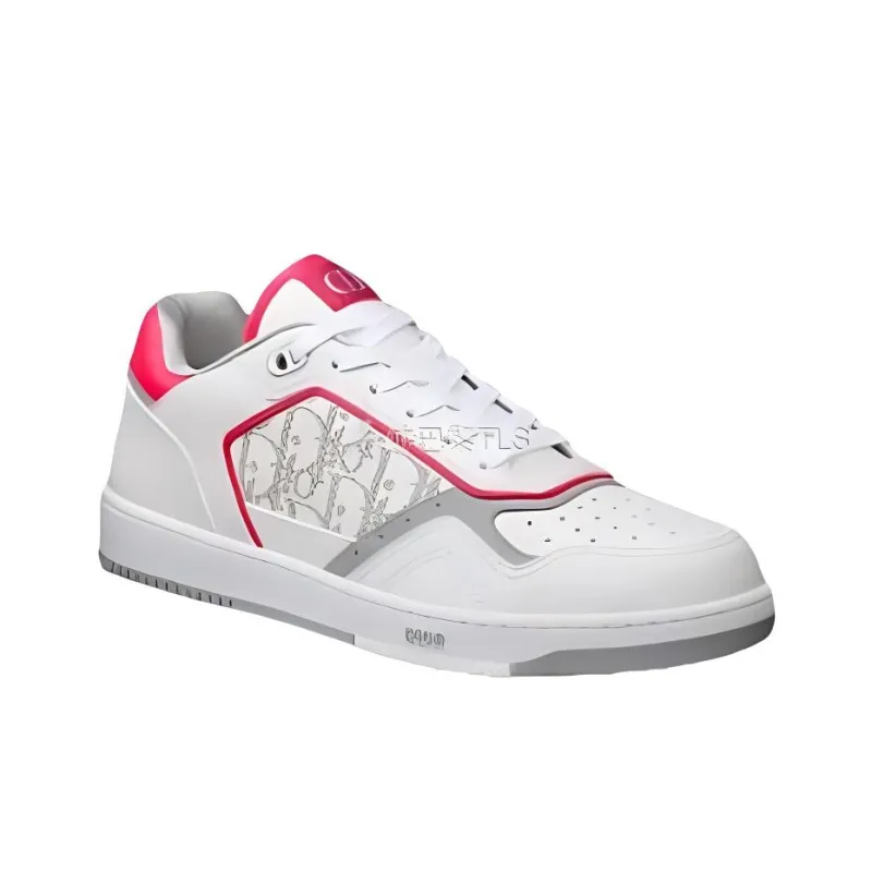 DIOR B27 Low White Neon Pink-2
