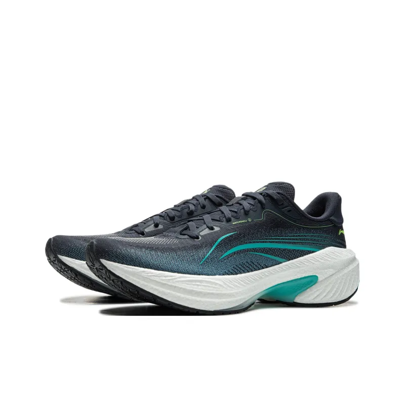 LINING Wear 4.0 Protective Version Running Shoes Men Low Top Khaki Blue-2
