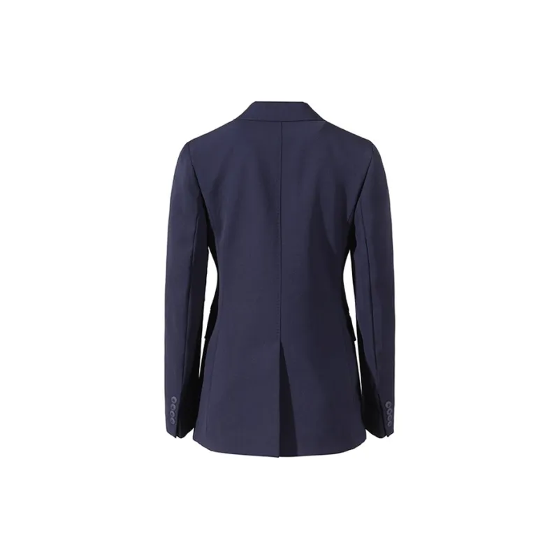 MaxMara Studio Business Suit Coat Women's Marine Blue-1