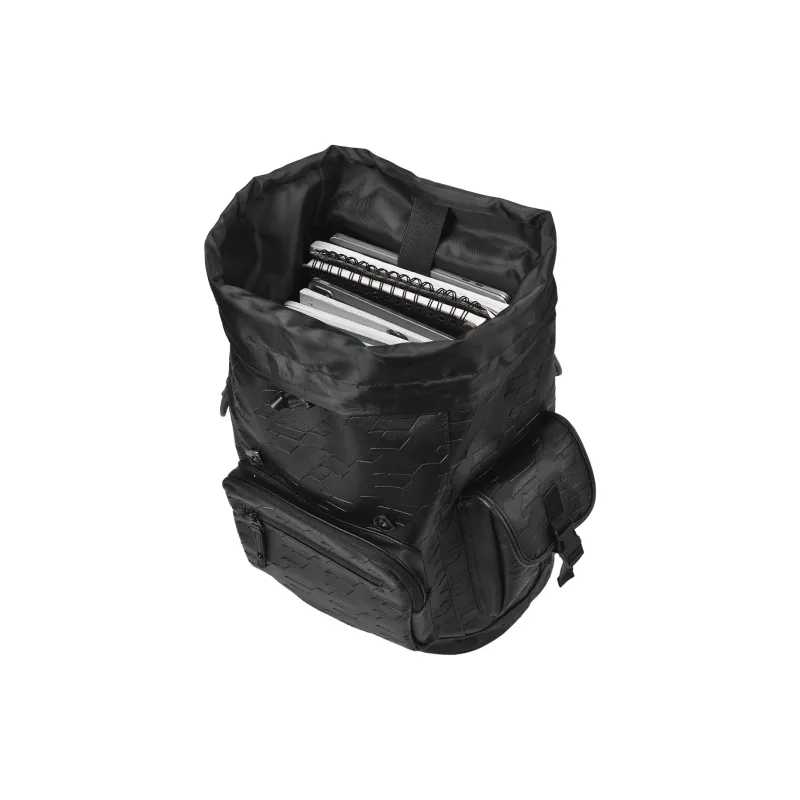 ONRF PVC Backpacks Laptop Bags Backpack Large Size Unisex Cool Black-11