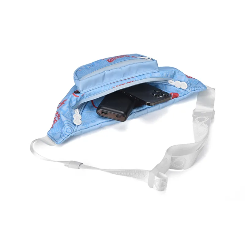 8atheist Polyester One Shoulder Crossbody Bag, Sling Bag, Fanny Pack Regular Unisex Blue-3