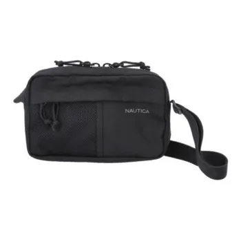 NAUTICA Nylon Crossbody Bag Shoulder Bag Unisex Black
