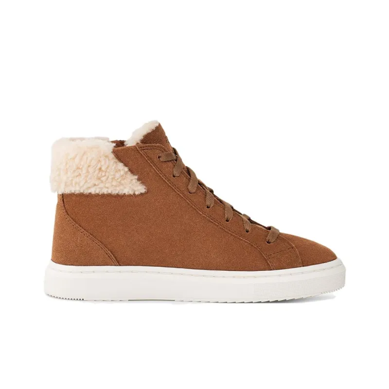 UGG High-Top Skateboard Shoes Women's Brown-1