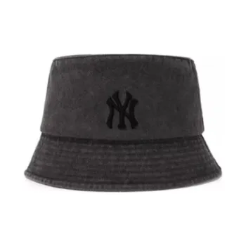 MLB   Bucket Hats Unisex Dark Gray/Sandy Brown/Heather Pink
