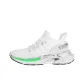 White/Neon Green