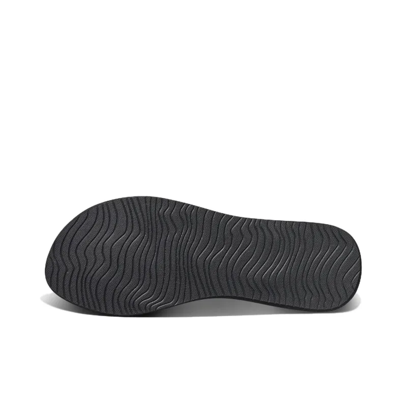 REEF Slip-Resistant Flip Flops Women's Black Brown-4