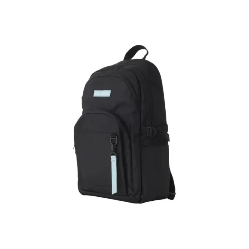 New Balance Polyester Backpack Unisex Black Blue-1