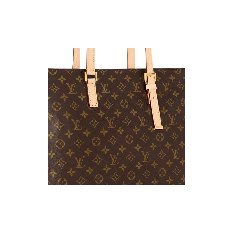 LOUIS VUITTON Sac Mezzo Monogram Tote Shoulder Bag-3
