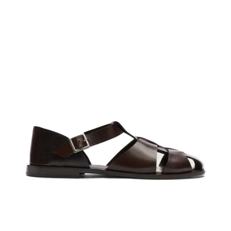 SCAROSSO Apollo Leather Sandals-1