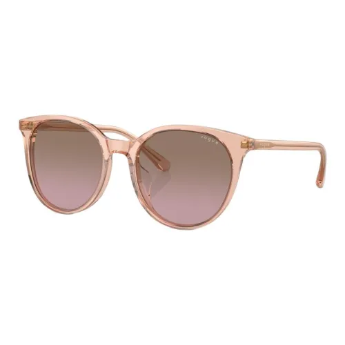 VOGUE Acetate Oval Sunglasses Women's Brown