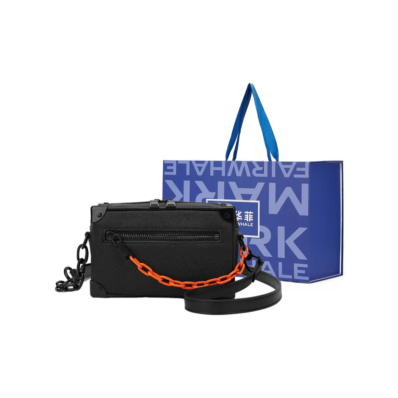 FAIRWHALE PVC Shoulder Bag Crossbody Bag Chain Bag Unisex-15