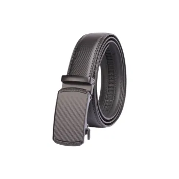 Emperor Penguin Automatic Buckle Soft Comfortable Cow Split Leather Belts Men's Width Regular 2 4cm