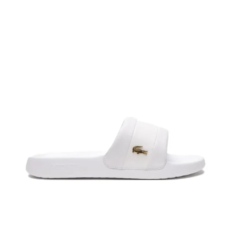 LACOSTE Slip-Resistant Slide Slippers Men's White-1