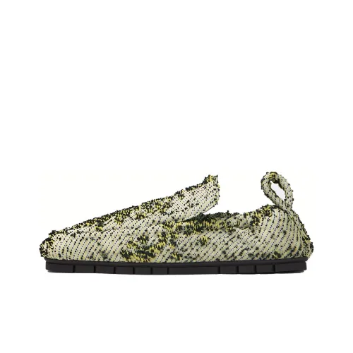 Bottega Veneta Plank Casual Single Shoes Women's Ecru