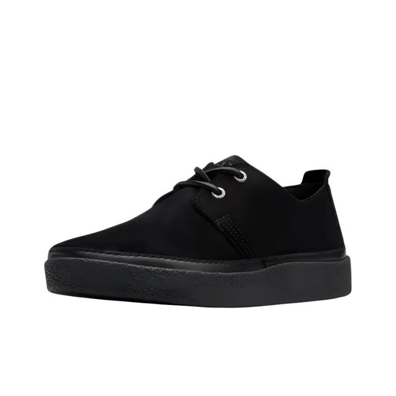 Clarks Cushioning Low Top Skateboard Shoes Men's Black-2