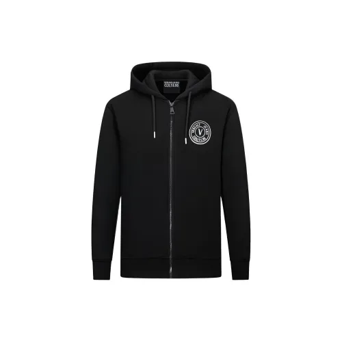 VERSACE JEANS COUTURE Jackets Men Black