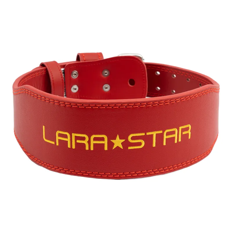 LARA STAR Back Support Braces Protective Cow Leather Unisex-20