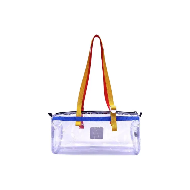 CILOCALA PVC Handbag Shoulder Bag Small Size Women's Transparent-1