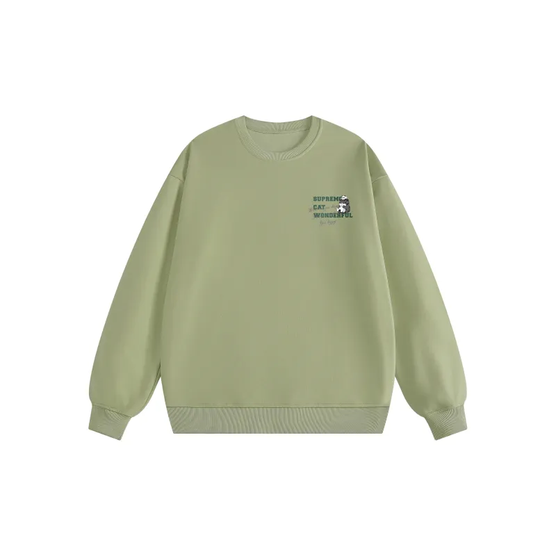 Supremo Cat Sweatshirts Unisex-15