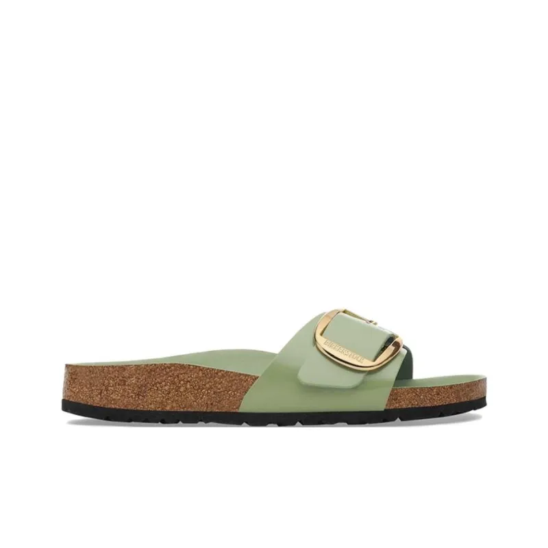 Birkenstock Madrid Big buckle Patent leather Sandals Women's-1