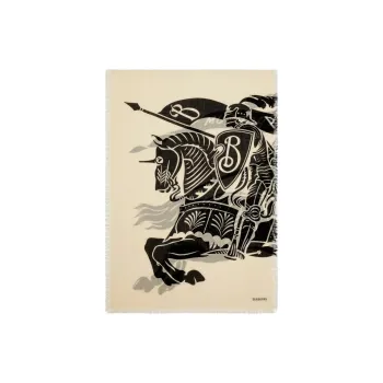 Burberry Ekd Wool Scarf