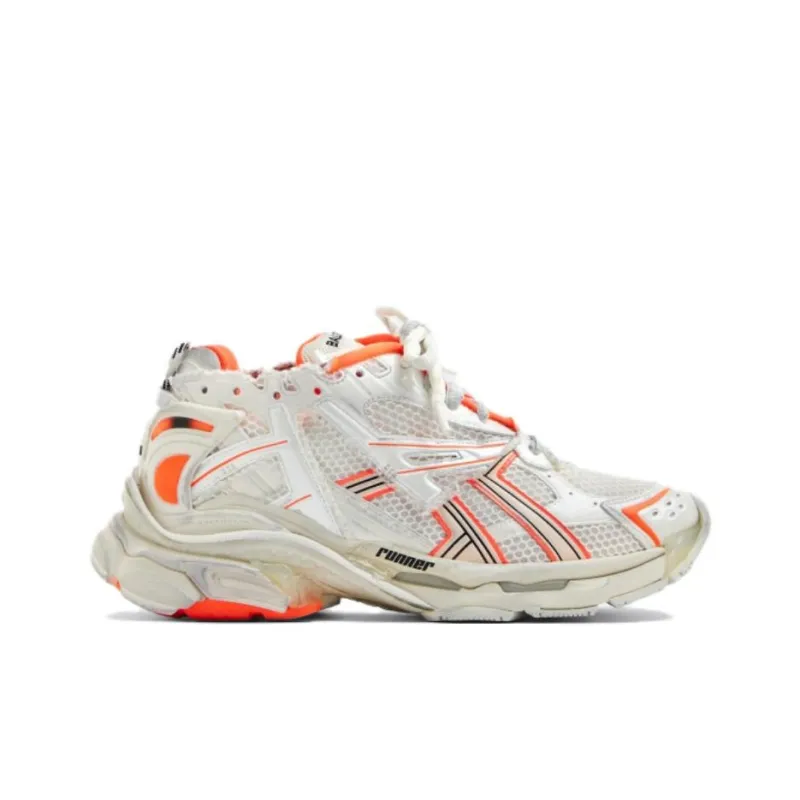 Balenciaga Runner Trainer Fluo Orange-1