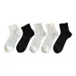 5 Pack (Flat Neck Milk White+Bandeau Black+Floral Neck White+Floral Neck Milk White+Floral Neck Black)