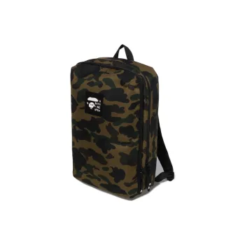 A BATHING APE Polyester Backpack Regular Unisex Green