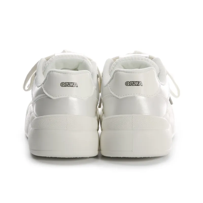 Lovely You Puffy Shoes Wear resistant And Lightweight Low Top Skateboard Shoes Women's-8
