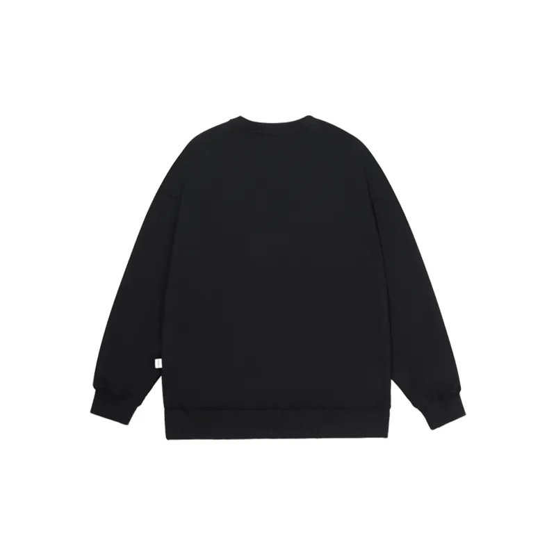 Guuka Hook and Loop Loose Fit Sweatshirt With Drop Shoulder Unisex-20