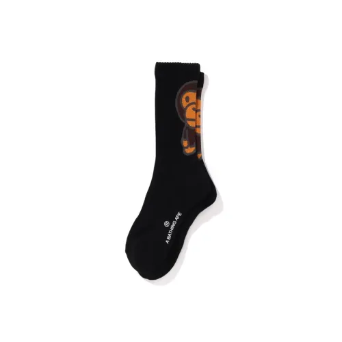 A BATHING APE Unisex Mid-Calf Socks